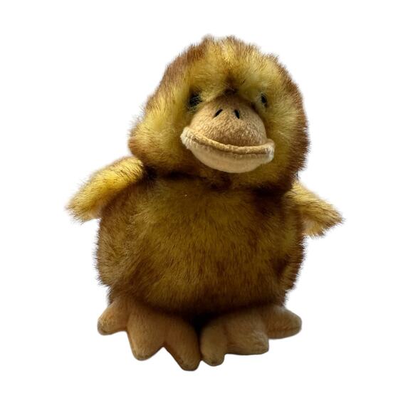 Dan Dee Collectors Choice Duck Chick Fuzzy 6" Stuffed Animal Toy Duckling Easter - Picture 1 of 13